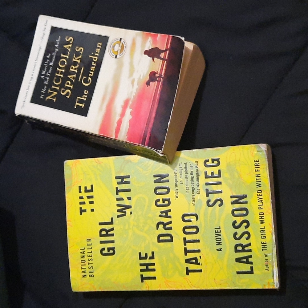 Fiction books (set of 2)